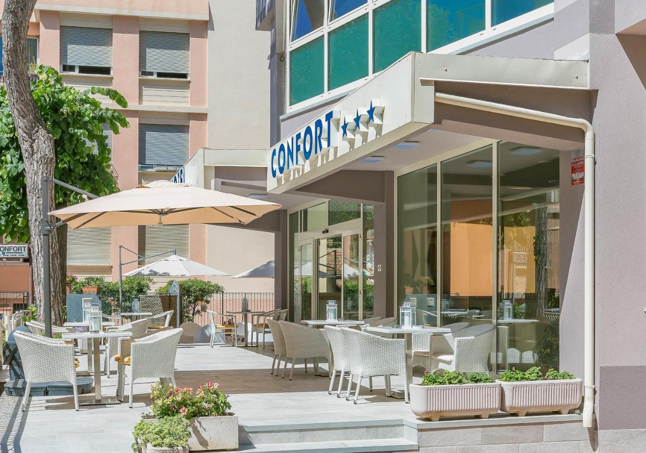 Hotel Confort Ρίμινι Εξωτερικό φωτογραφία